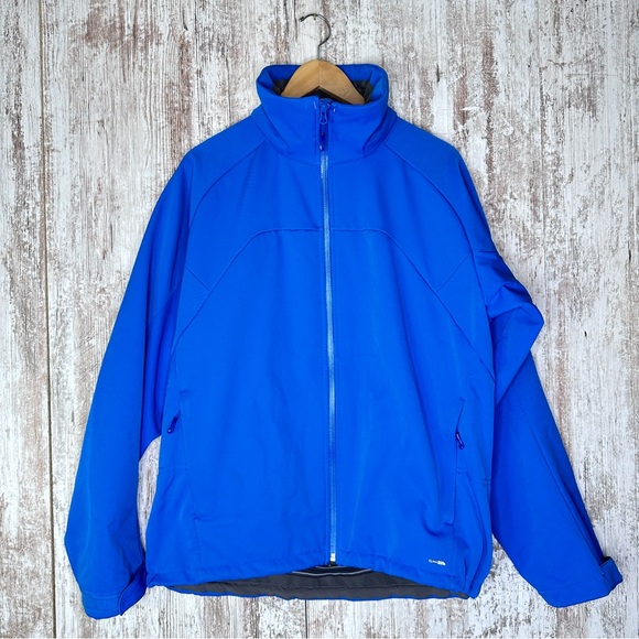 Salomon Men's Climapro 10000 XL ski Jacket spell blue sz L